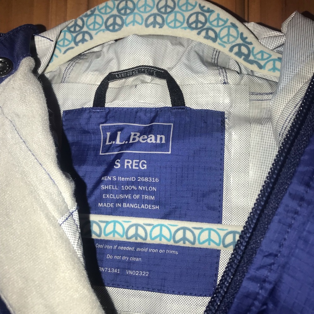 LL Bean Rain Jacket